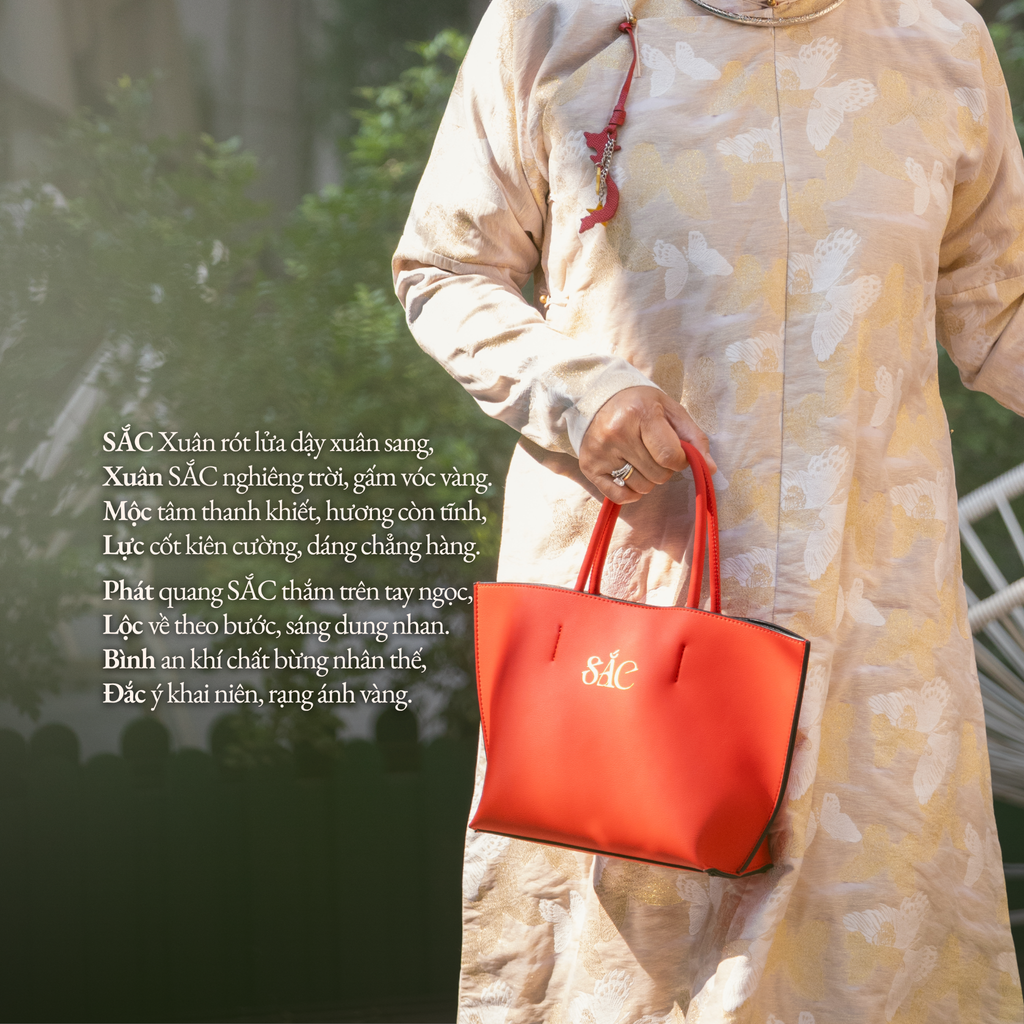SẮC Xuân - túi handbag mừng Xuân Bính Ngọ 2026