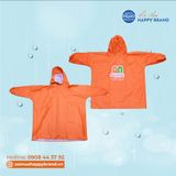  ÁO MƯA BÍT HÔNG VẢI DÙ VÂN TỔ ONG BH06 