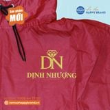  ÁO MƯA CHỮ A PHỐI KÍNH ĐÈN - CÔNG TY VÀNG BẠC DỊNH NHƯỢNG 