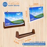  LỊCH BÀN ĐẾ GỖ 