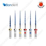  M3-L Platinum VEU Rotary NiTi Blue Assorted 25mm - Trâm Niti xoay tròn - Vỉ 6 cái 