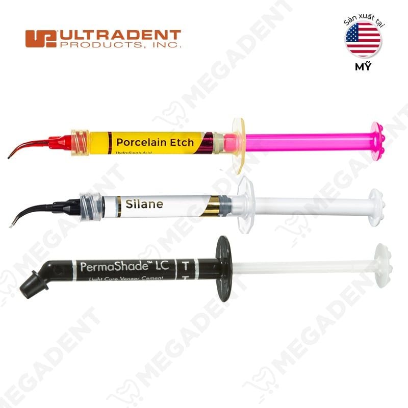  Combo (Silane + Porcelaine + Permashade - trong suốt) 