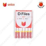  D - Files - Trâm tay - Vỉ 6 cái 