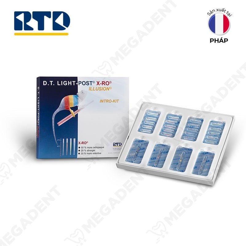  DT Light-Post Intro Kit - Bộ kit đầy đủ chốt và mũi khoan - Bộ 