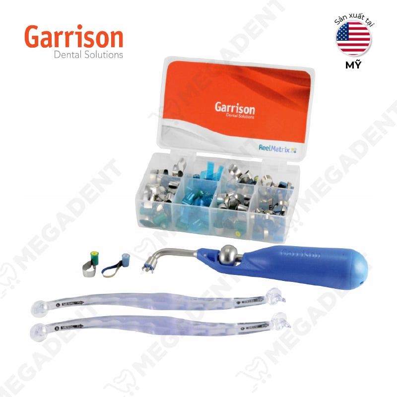  Reel Matrix System Kit with PerForm Proximal Contact Instruments and Margin Elevation Bands - Bộ khuôn trám nâng xoang sâu 