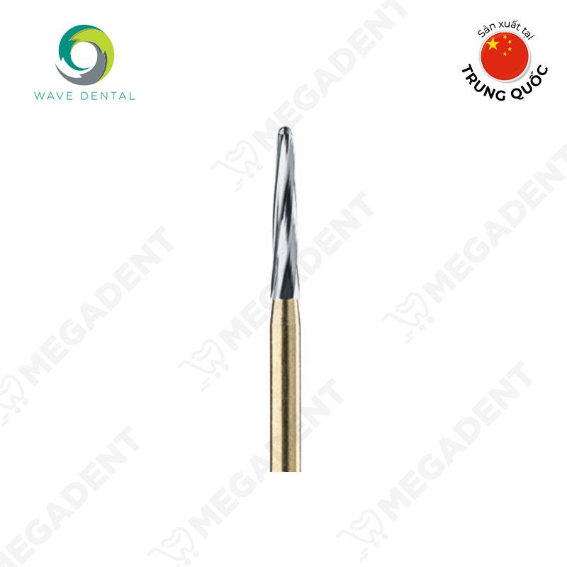  ENDO - Tapered fissure head with rounded end - Mũi khoan Carbide mở mở tủy Endo Z - Cái 