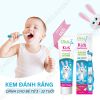  Kids Toothpaste - Kem đánh răng trẻ em nuốt được, vị trái cây (cho bé từ 3-12 tuổi) - Tuýp dung tích 40ml 