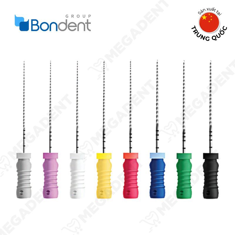  Reamers - Trâm nong dũa - Vỉ 6 cái 