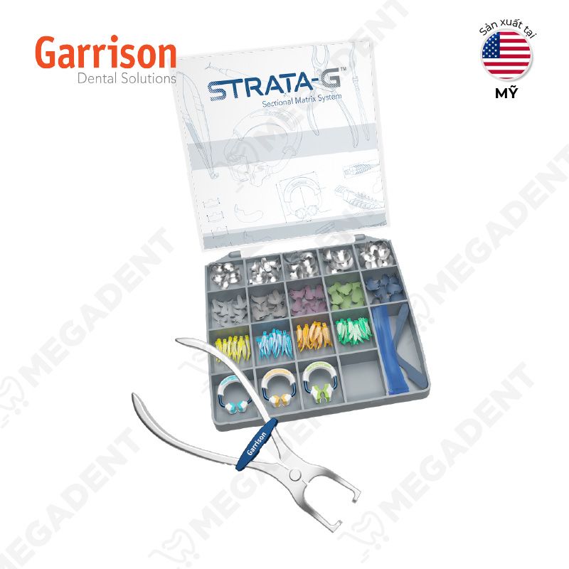 Strata-G™ Sectional Matrix System Professional Kit - Bộ khuôn trám xoang II chuyên nghiệp 