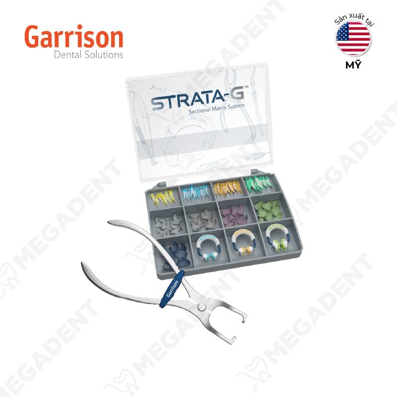  Strata-G™ Sectional Matrix System Standard Kit - Bộ khuôn trám xoang II tiêu chuẩn 