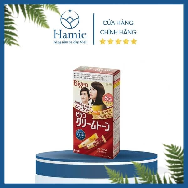 Nhuộm Tóc Bigen Phủ Bạc 40gr x 2 Tuýp Chính Hãng Nhật Bản