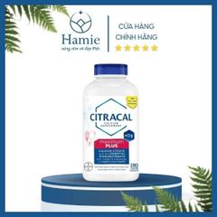 Viên Uống Bổ Sung Canxi Citracal Calcium Supplement D3 280 Viên Mỹ