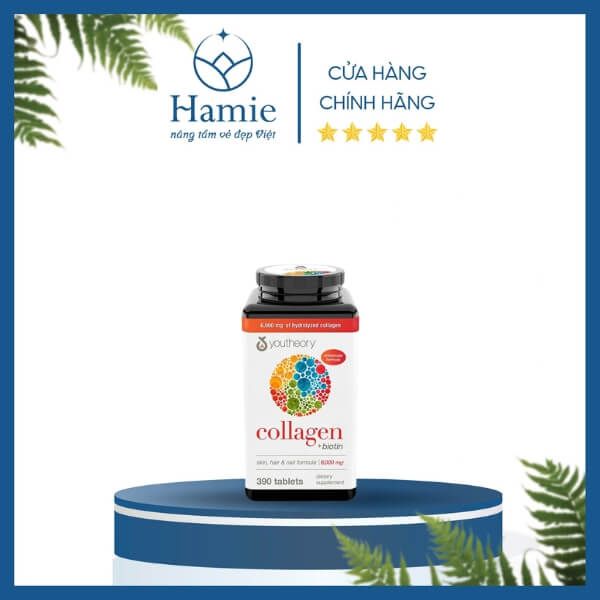 Viên Uống Collagen Youtheory 390 Viên Mỹ