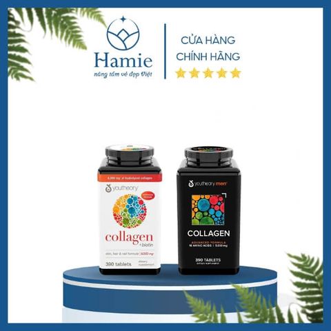 Viên Uống Collagen Youtheory 390 Viên Mỹ