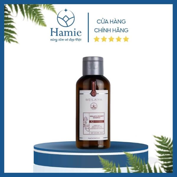 Dầu Gội Gừng Weilaiya 55ml Hồng Kông