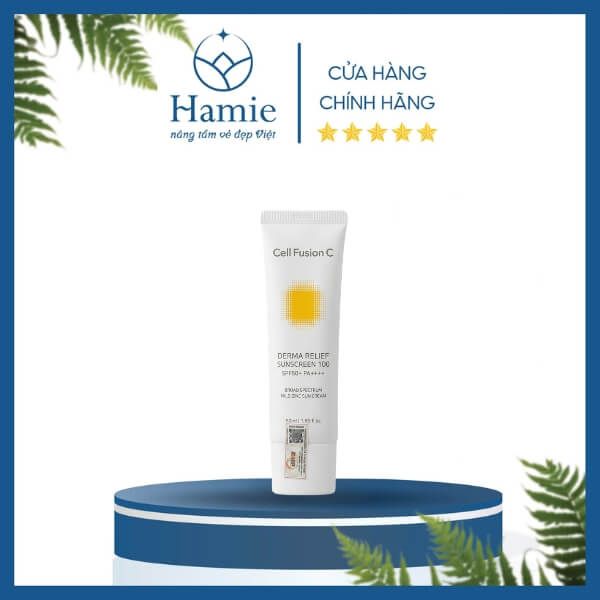 Kem Chống Nắng Nâng Tone Cell Fusion C SPF50+ PA++++ Hàn Quốc Mãu Mới (Tặng Màu Hồng mini 10ml)