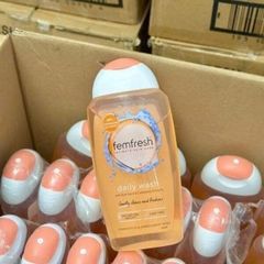 Dung Dịch Vệ Sinh Femfresh Daily Wash Màu Cam 250ml Chính Hãng Anh
