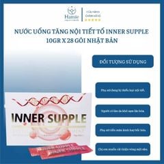 Nước Uống Tăng Nội Tiết Tố Inner Supple 10gr x 28 Gói Nhật Bản