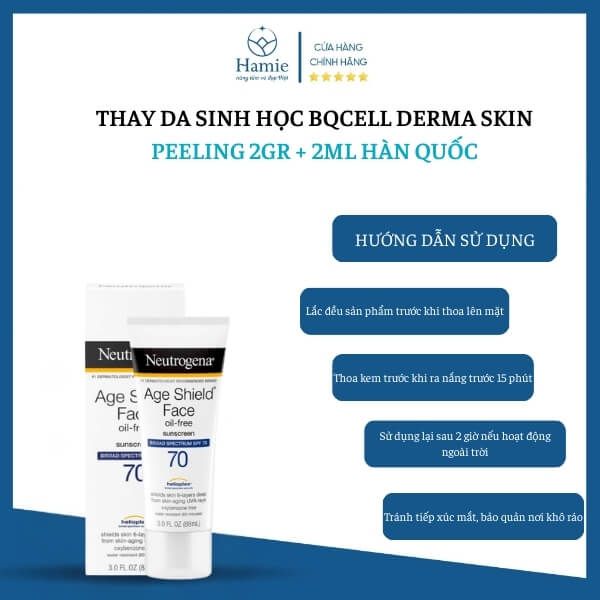 Kem Chống Nắng Neutrogena AGE SHIELD FACE Oil - Free SPF 70 88ML