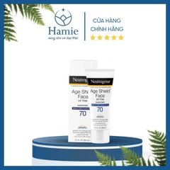 Kem Chống Nắng Neutrogena AGE SHIELD FACE Oil - Free SPF 70 88ML