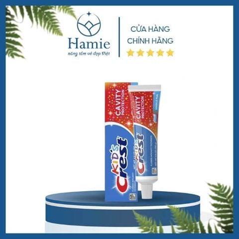Kem Đánh Răng Trẻ Em Kid's Crest Cavity Protection 130gr Chính Hãng Mỹ