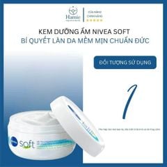 Kem Dưỡng Ẩm Nivea Soft – Bí Quyết Làn Da Mềm Mịn Chuẩn Đức (200ml)
