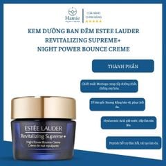 Kem Dưỡng Ban Đêm Estee Lauder Revitalizing Supreme+ Night 15ml Mỹ
