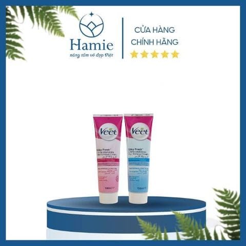 Kem Tẩy Lông Veet Silky Fresh Hair Removal Cream 100gr Pháp