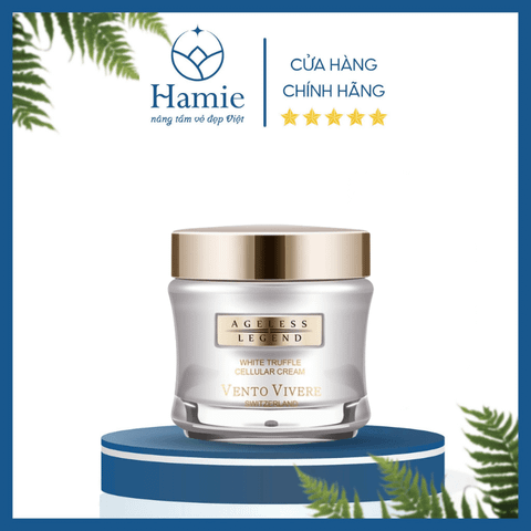 Kem Vento Trắng Chiết Xuât Từ Nấm Trắng Vento Vivere White Truffle Cellular Cream 50ml Thụy Sĩ