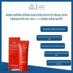 Kem Chống Nắng Doctor Foyo UV Real Sun Cream SPF 50+/PA++++ 60ml Hàn Quốc