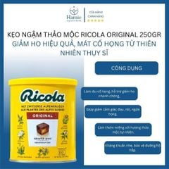 Kẹo Ngậm Thảo Mộc Ricola ORIGINAL 250gr Thụy Sĩ
