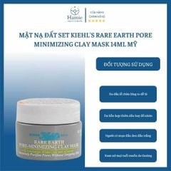 Mặt Nạ Đất Set Kiehl's Rare Earth Pore-Minimizing Clay Mask 14ml Mỹ