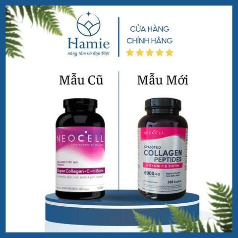 Collagen Neocell Dạng Viên Super Collagen+C 360 Viên Mỹ
