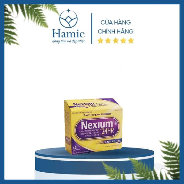 Viên Uống Nexium 24hr Hỗ Trợ Đau Bao Tử Viêm Loét Dạ Dày Mỹ Chính Hãng