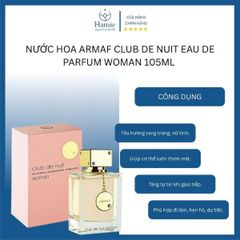 Nước Hoa Armaf Club De Nuit Eau De Parfum Woman 105ml Ả Rập