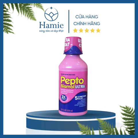 Siro Pepto Bismol Ultra 2X 354ml Của Mỹ - Hỗ Trợ Dạ Dày & Tiêu Hóa