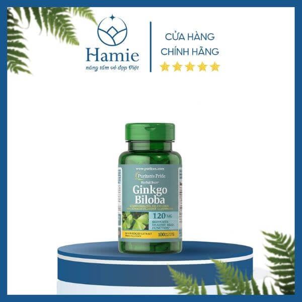 Viên Uống Bổ Não Puritan’s Pride Ginkgo Biloba Mỹ