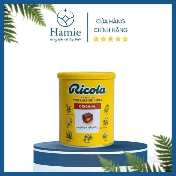 Kẹo Ngậm Thảo Mộc Ricola ORIGINAL 250gr Thụy Sĩ
