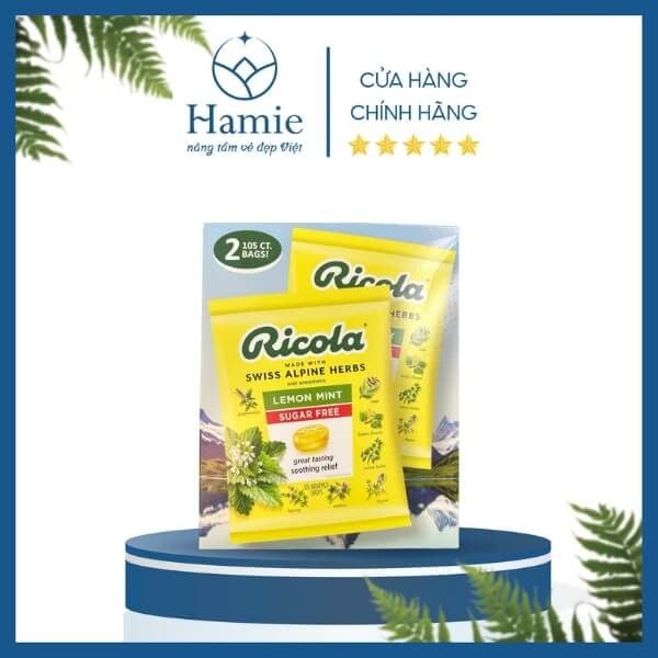 Kẹo Ngậm Thảo Mộc Ricola ORIGINAL 250gr Thụy Sĩ