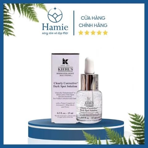 Serum Kiehl's Clearly Corrective Dark Spot Solution Mờ Nám Sáng Da 15ml Mỹ