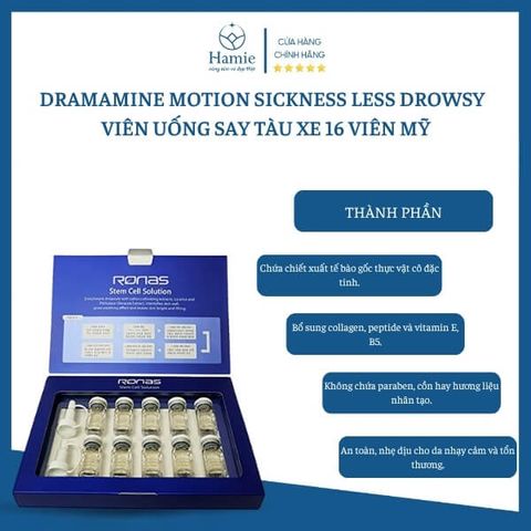 Serum Tế Bào Gốc Ronas Stem Cell Solution 5ml x 10 Ống Hàn Quốc