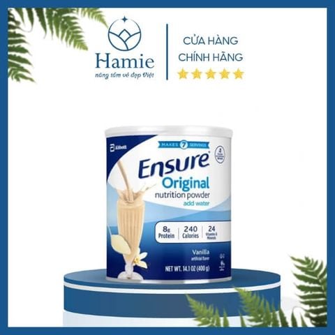 Sữa bột Ensure Mỹ Original Nutrition Powder 400gr
