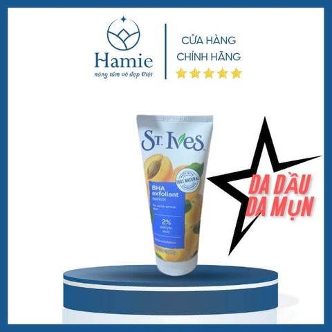 Sữa Rửa Mặt Tẩy Tế Bào Chết St Ives 170gr Mỹ