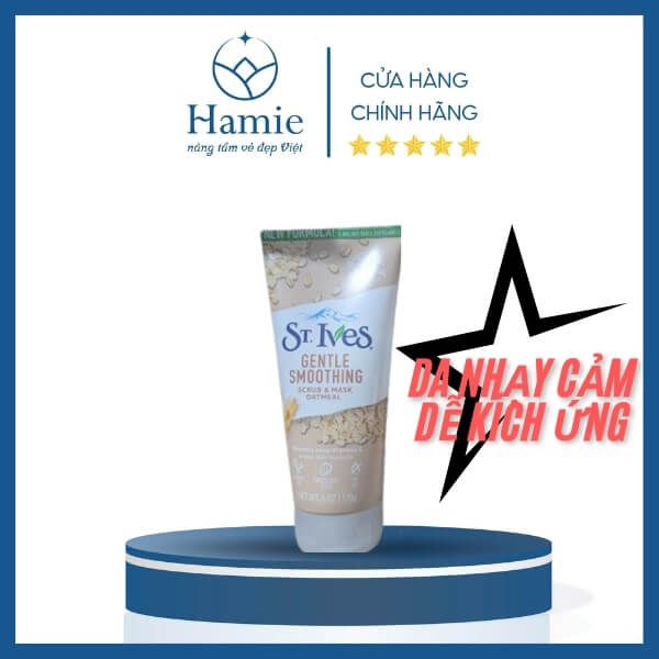 Sữa Rửa Mặt Tẩy Tế Bào Chết St Ives 170gr Mỹ