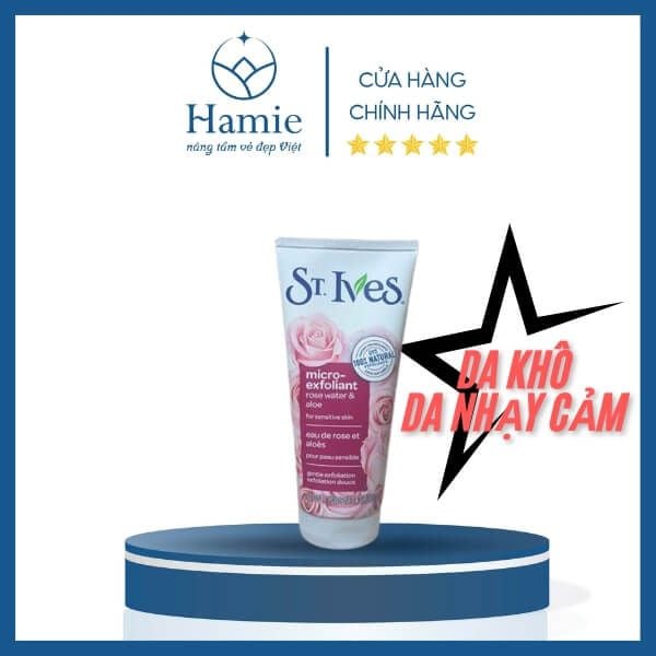Sữa Rửa Mặt Tẩy Tế Bào Chết St Ives 170gr Mỹ