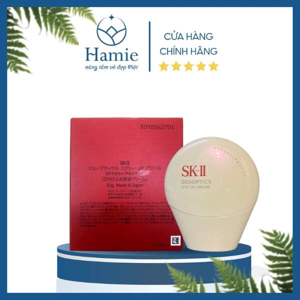 SK II Genoptics Airy UV Cream Kem Trị Nám & Chống Nắng Cao Cấp