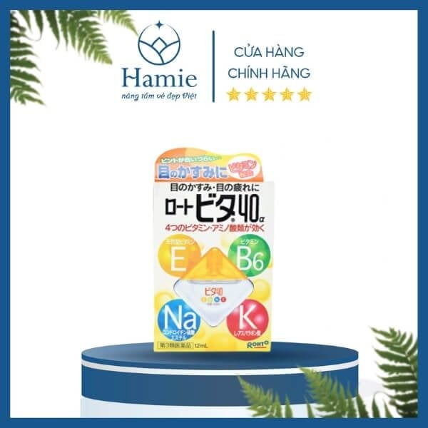 Nước Nhỏ Mắt Rohto 12ml Chính Hãng Nhật Bản
