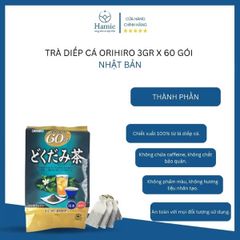 Trà Diếp Cá Orihiro Dokudami Giải Độc Thanh Lọc Cơ Thể Nhật Bản