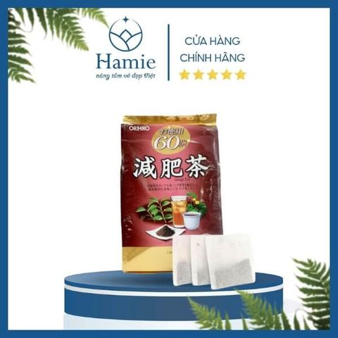 Trà Giảm Mỡ Bụng Genpi Orihiro 3gr x 60 Gói Nhật Bản