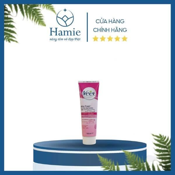 Kem Tẩy Lông Veet Silky Fresh Hair Removal Cream 100gr Pháp